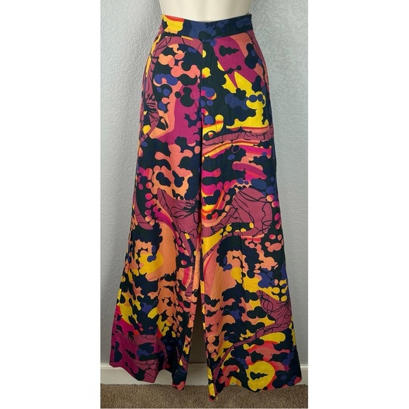 Anthropologie Sunset Wide-Leg Pants by Roopa Pemmaraju Resortwear, size Small - Picture 2 of 12